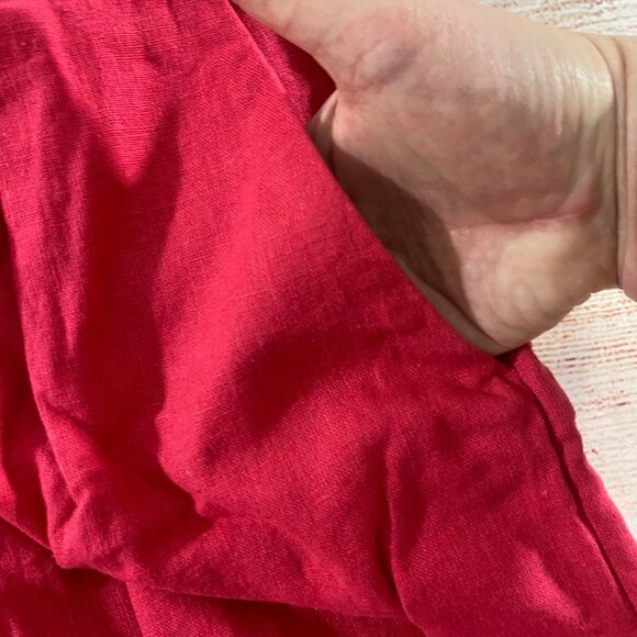 NWT Abercrombie & Fitch Women's Pink Wide Leg Casual Pants - XL R - Picture 10 of 15